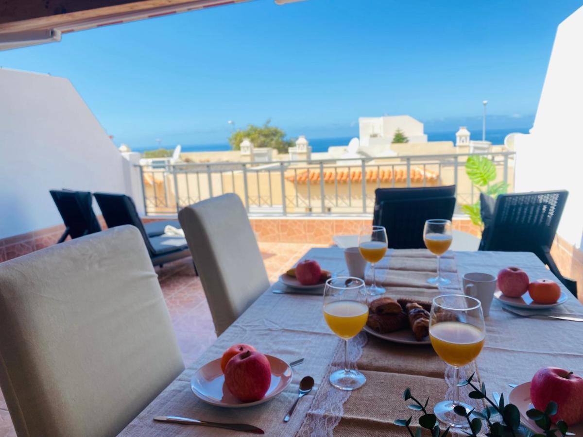 New Holiday Home Beautiful Sea View With Aircon, Costa Adeje Costa Adeje  Luaran gambar