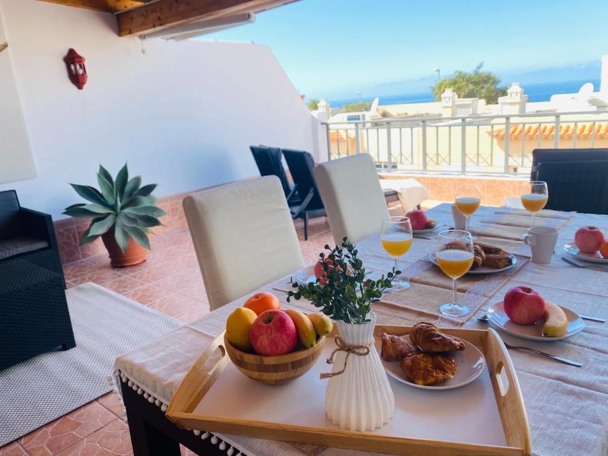 New Holiday Home Beautiful Sea View With Aircon, Costa Adeje Costa Adeje  Luaran gambar